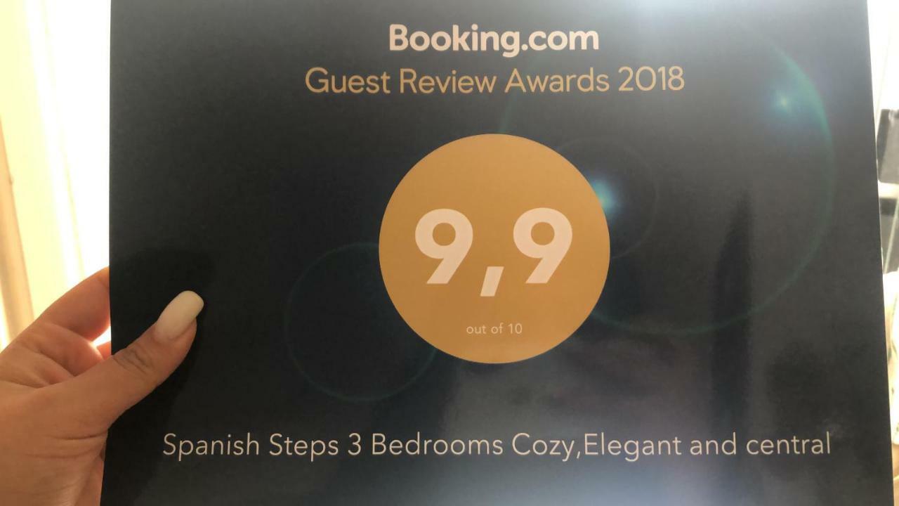 Spanish Steps 3 Bedrooms Cozy,Elegant And Central 로마 외부 사진